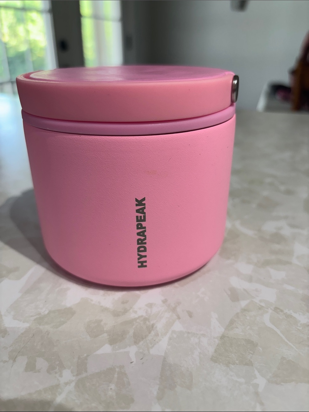 Hydrapeak Pink Travel Insulated Jar With Handle